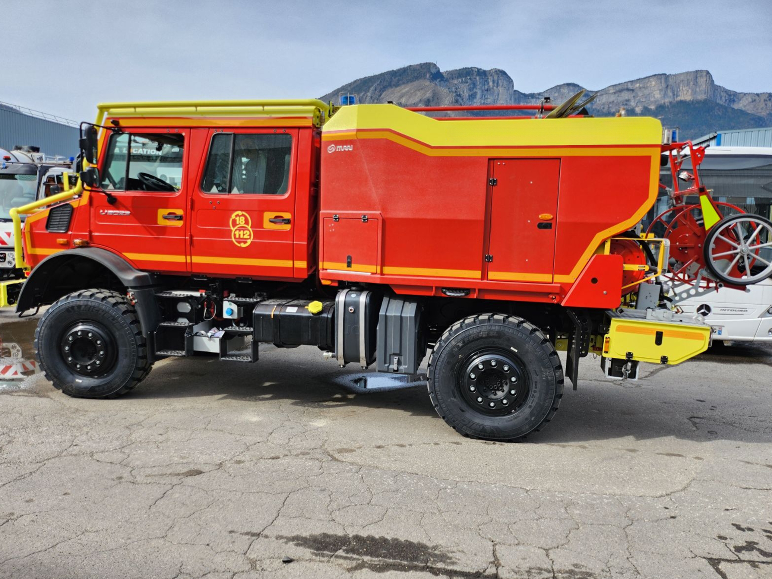 Camion Citerne Feux de Forêt Urbain (CCFU) - ITURRI - Vue 2
