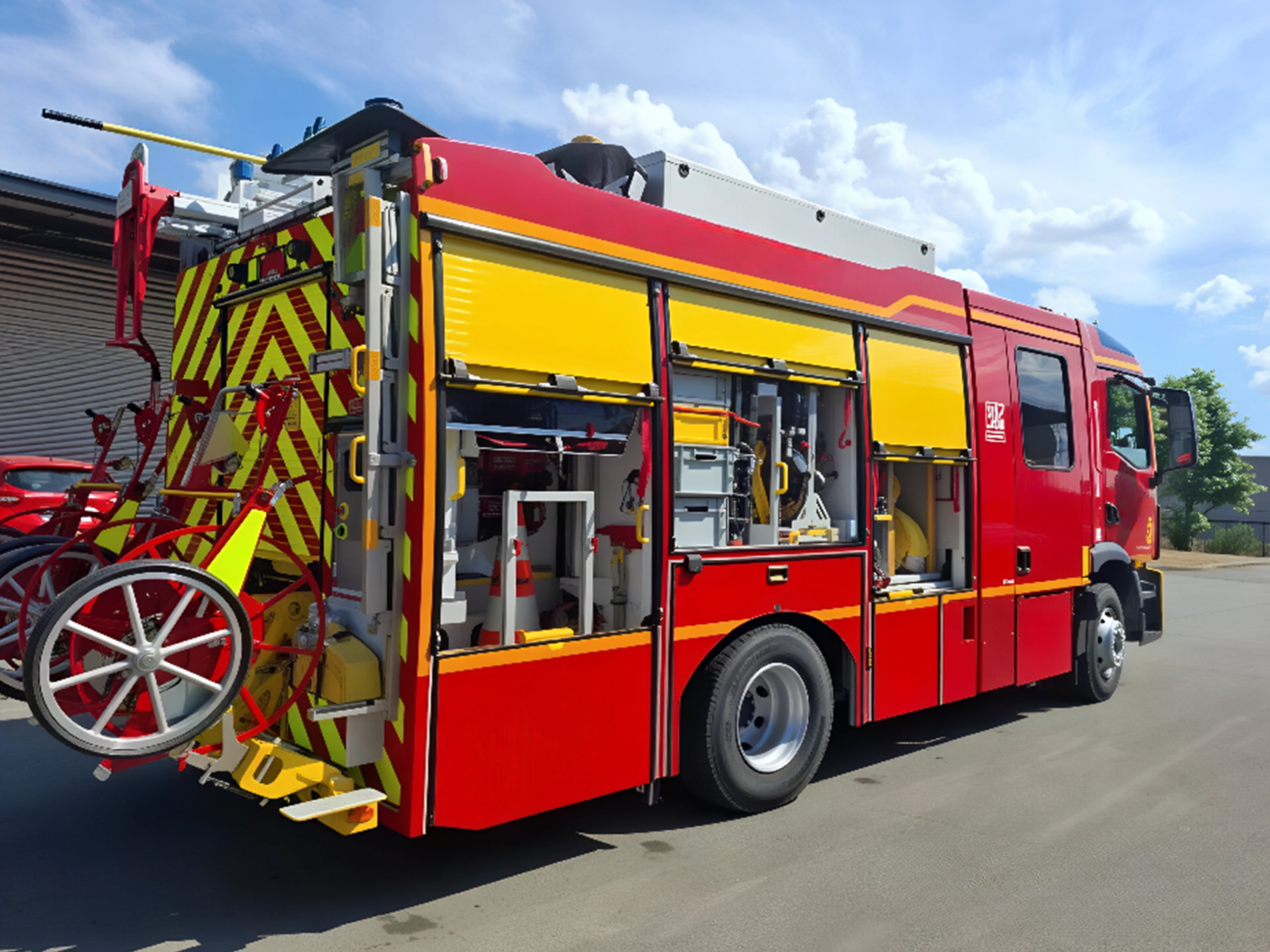Fourgon Incendie Secours Routier (FISR)  - ITURRI - Vue 3